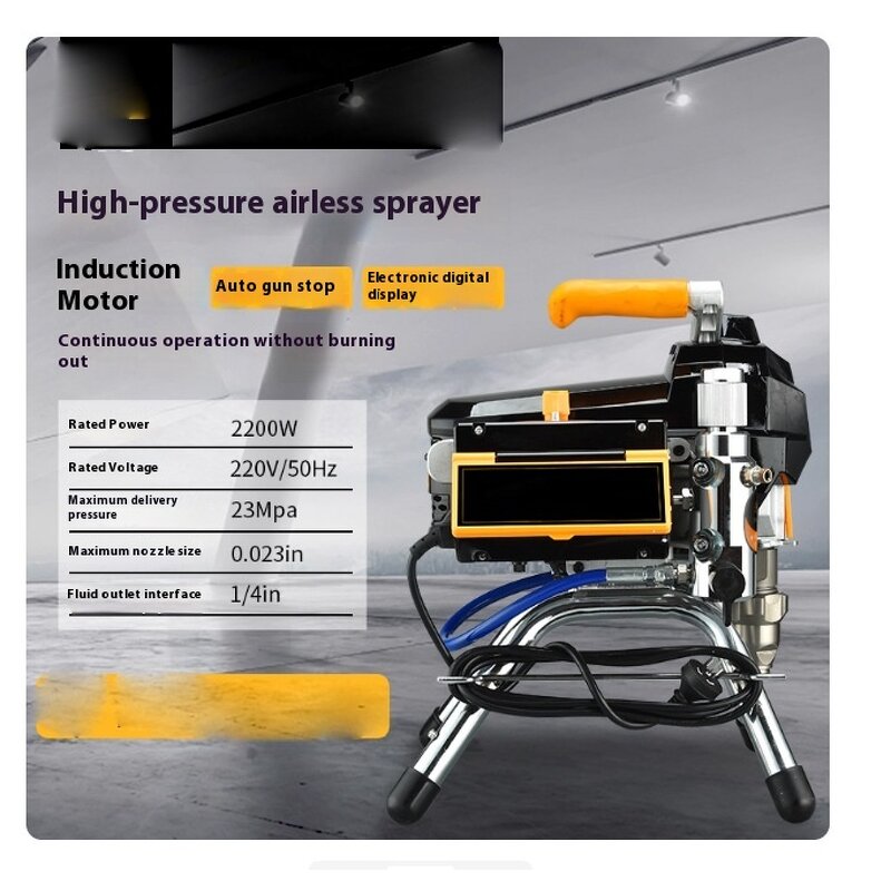 Airless Spray Machine Manufacturer - Intelligent Electric High-Pressure Household Multifunctional for Latex Paint DIY