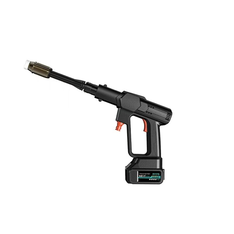High-Pressure Water Gun Manufacturer - 21V Wireless DIY Car Washing Cleaning Machine with Lithium Battery Booster Household
