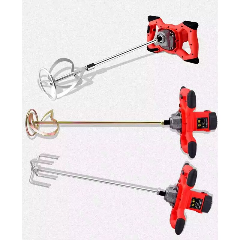 Electric Industrial Paint Mixer Manufacturer - Newest High-power for Paint Putty Powder Concrete Cement Self-massaging Meat