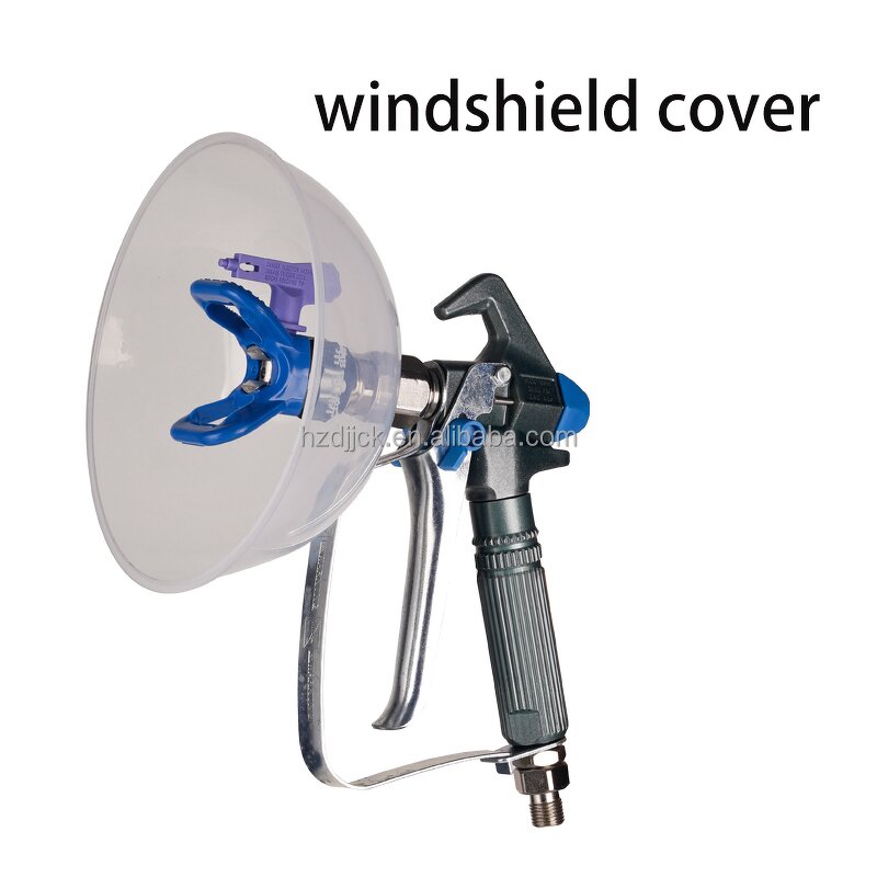 Spray Gun Nozzle Windshield Manufacturer - New High-Pressure Electric Airless Splash Guard Cover for Painting Latex Coating