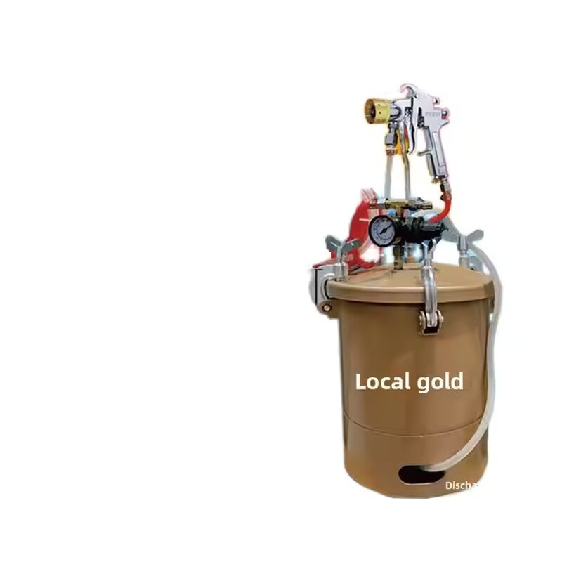 Paint Pressure Pot Manufacturer - 10L Pneumatic Sand Sprayer Aluminium Lower Discharge with 1.3mm Nozzle