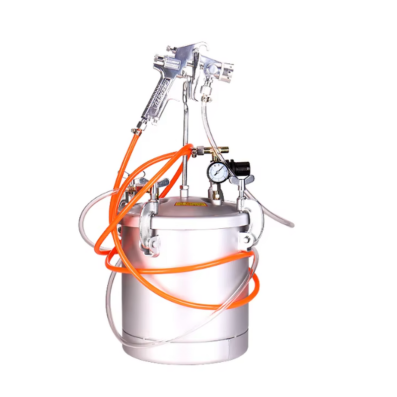 Water-in-Water Sand Sprayer Machine Manufacturer - Latest Hot Sale Aluminium Colorful Paint with Nozzle Bucket Pressure