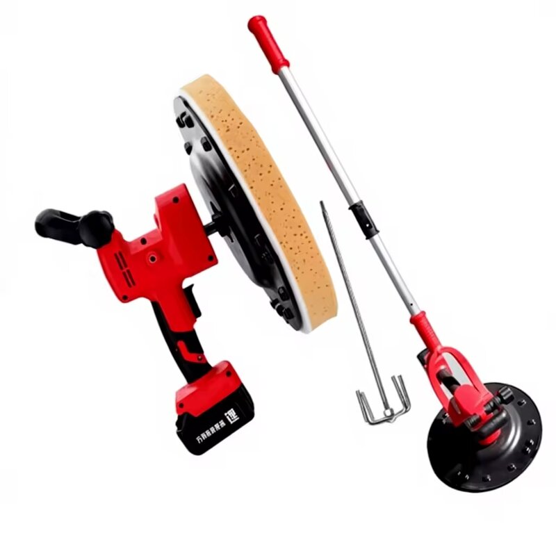 Polishing Plastering Tool Manufacturer - Handheld Lithium Battery for Cement Mortar Interior Wall Electric Mixer Floor Customized