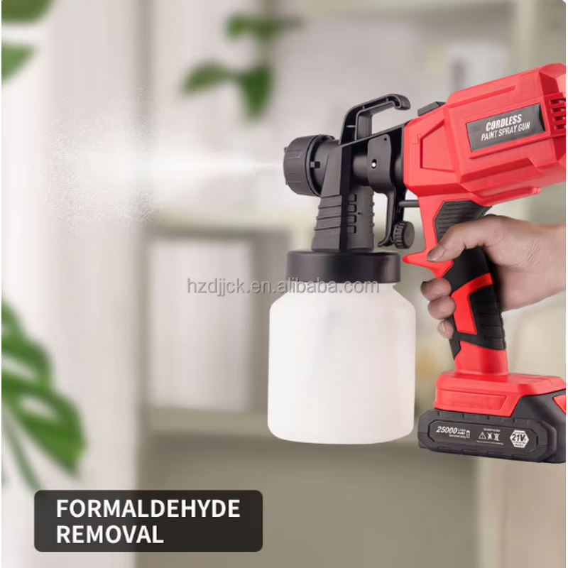 Lithium Ion Spray Paint Gun Manufacturer - Newest Selling 21V Portable DIY Small Household for Industrial Application