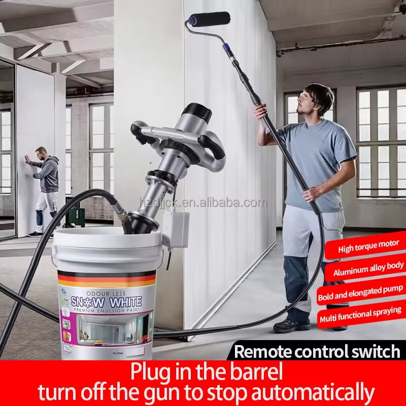 Electric High-Pressure Sprayer Manufacturer - Ideal for Putty Powder Cement Slurry Waterproof Paint Real Stone Coating