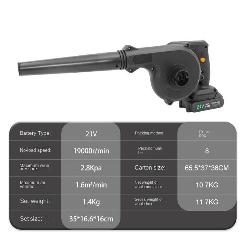 Blower Cleaning Tool Manufacturer - Multi-function Blowing Suction Dual-purpose High-power Wireless Handheld Lithium Battery Dust Removal