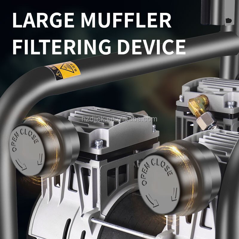 Air Pump Manufacturer - High-Pressure Silent Oil-Free 220V Industrial for Real Stone Paint Spraying DIY