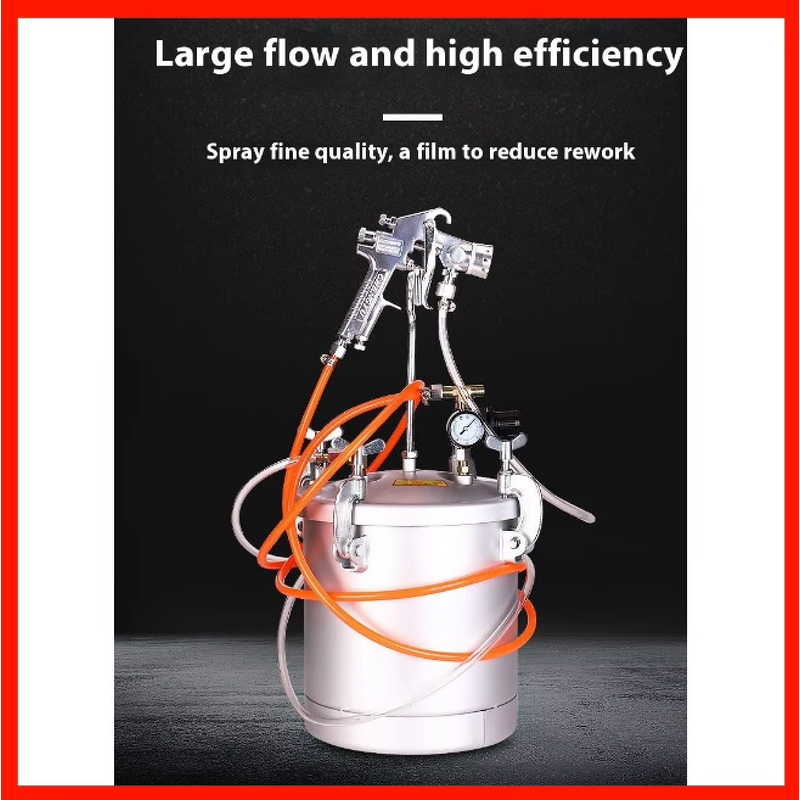 Water-in-Water Sand Sprayer Machine Manufacturer - Latest Hot Sale Aluminium Colorful Paint with Nozzle Bucket Pressure