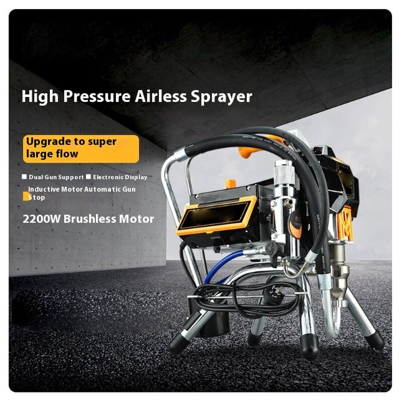 Airless Spray Machine Manufacturer - Intelligent Electric High-pressure Household Multifunctional Plunger for Latex Paint
