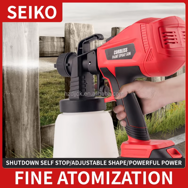 Latex Painting Spray Gun Manufacturer - Best Sell Wholesale DIY Mini Household Industrial Use Plastic Lithium Battery 2500PSI