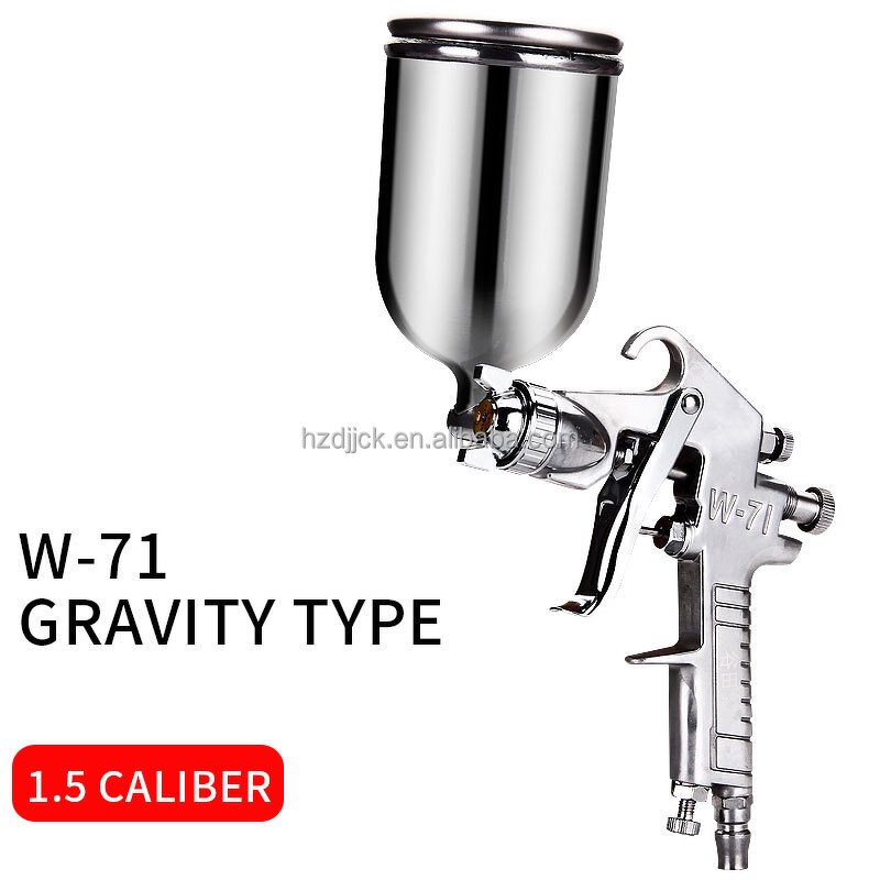 Pneumatic Spray Paint Gun Manufacturer - Hot Sale DIY Handheld for Automotive Industrial Use 71 1.5mm for Latex Painting