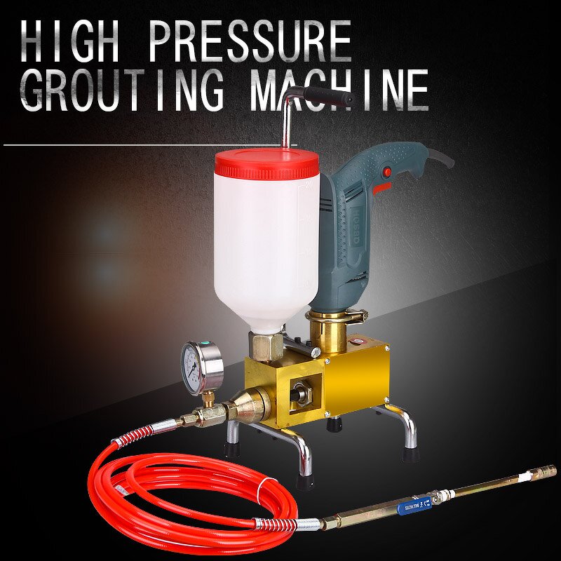 Electric High-Pressure Grouting Machine Manufacturer - DIY Industrial Grade for Polyurethane Waterproof Leak Repair Glue