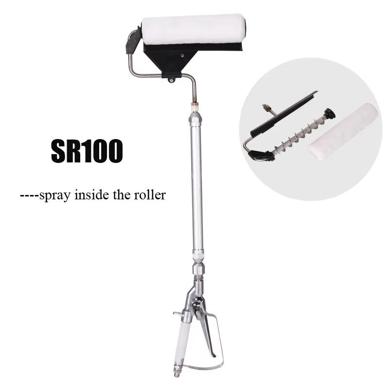 Drum Extension Rod Sprayer Manufacturer - New High Pressure Airless Spraying Machine Accessories Spray Gun Type Drum Spray Roller