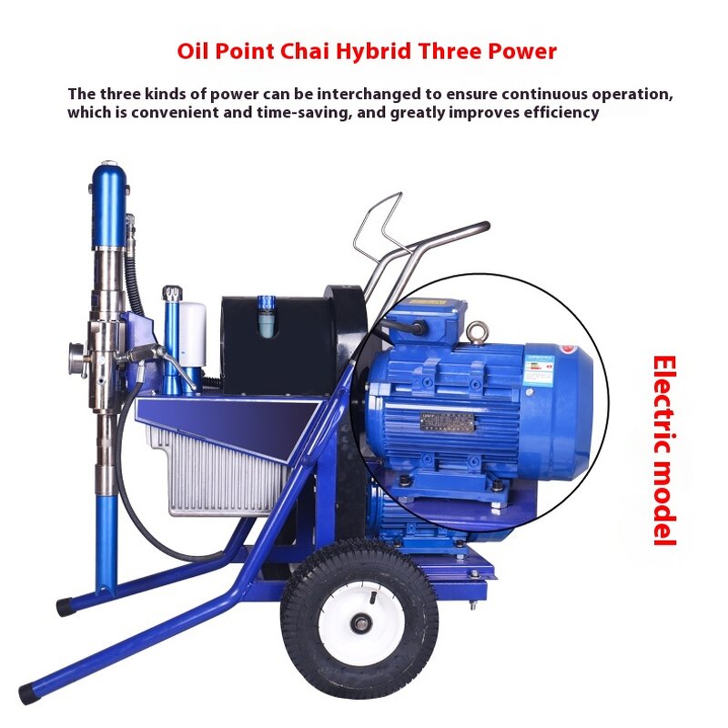 Power Spray Gun Manufacturer - Newest Selling Industrial Grade Electric 380V for Airless Coating Putty Engineering