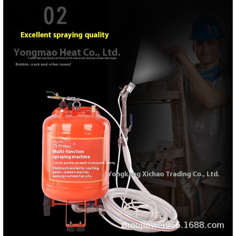 Polyurethane Putty Machine Manufacturer - High-Pressure DIY for Waterproof Coating Grouting Real Stone with Gravity Feed