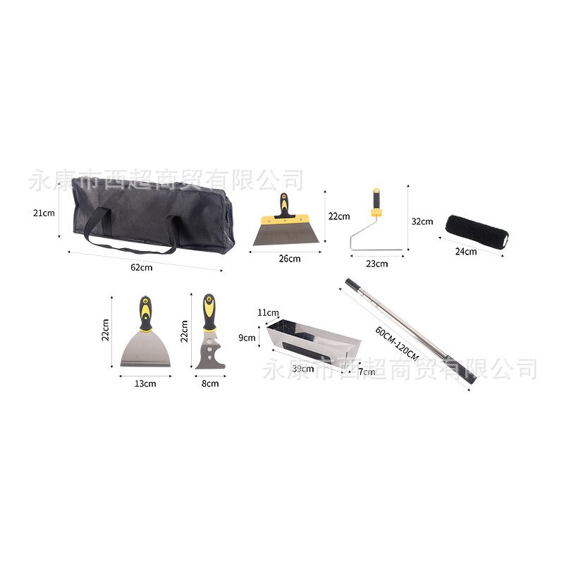 Scratching Tool for Walls Manufacturer - Lightweight Ash Knife Putty Scraper Rubber Plastic Blade