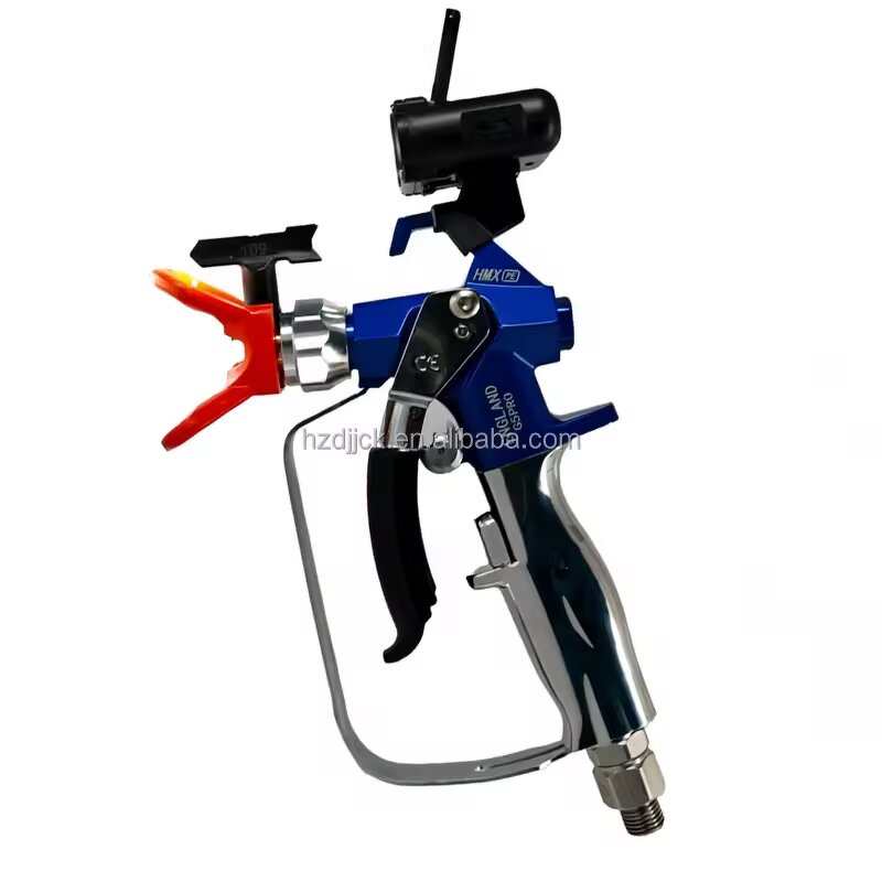 Spray Gun with LED Light Manufacturer - New High-pressure Airless Spraying Machine Accessories for Paint Latex Paint Nozzle