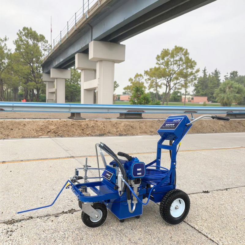 Road Marking Machine Manufacturer - Automatic High-Pressure Plunger for Thermoplastic Brushless Pavement Marking Line