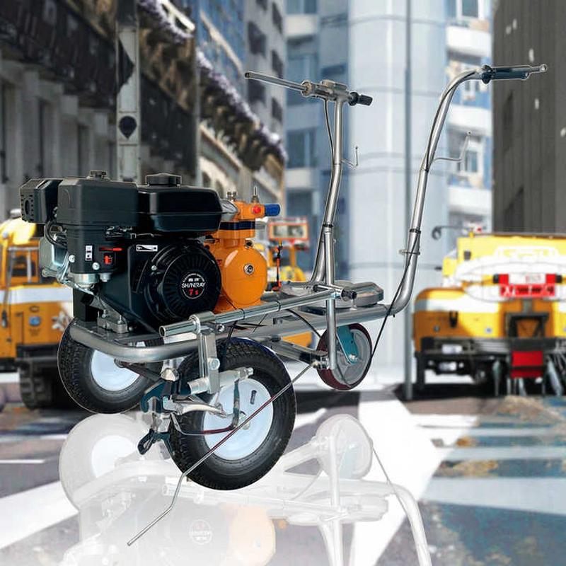 Airless Road Marking Machine Manufacturer - Diaphragm Cold Spray Gasoline Paint Machine for Latex Paint Painting