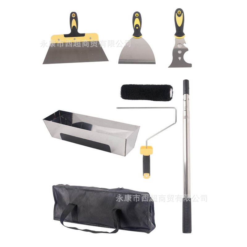 Scratching Tool for Walls Manufacturer - Lightweight Ash Knife Putty Scraper Rubber Plastic Blade