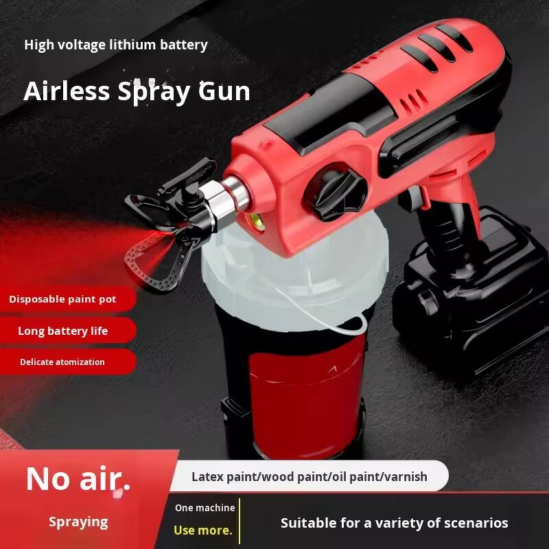 Airless Spraying Machine Manufacturer - New Handheld Customizable 21V Electric Lithium Battery High-voltage Brushless