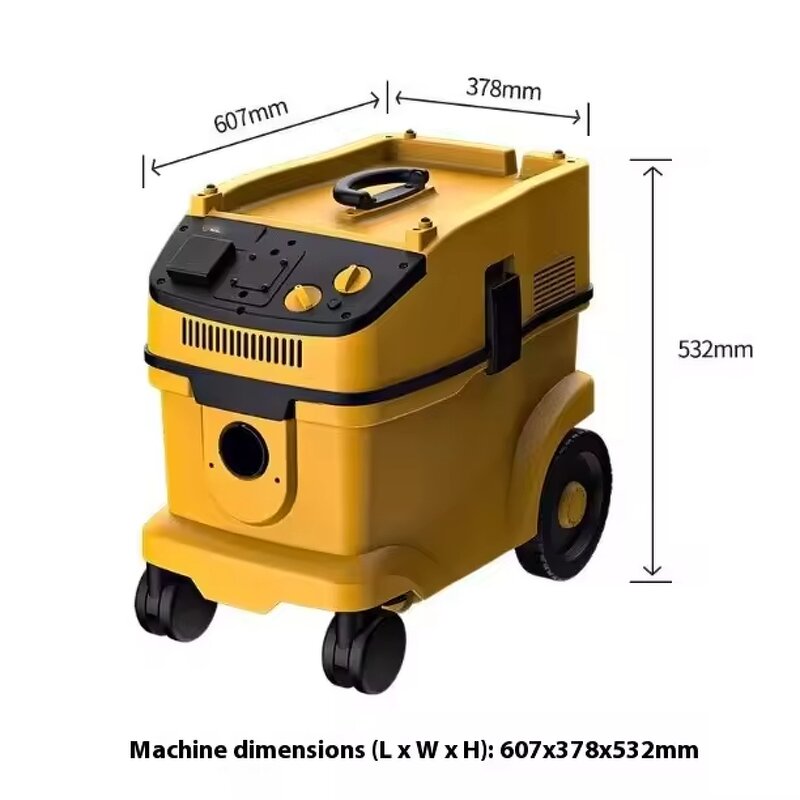 Vacuum Cleaner Manufacturer - High-power Automatic Shaking Dedicated for Wall Polishing Machine Linkage Dust Industrial