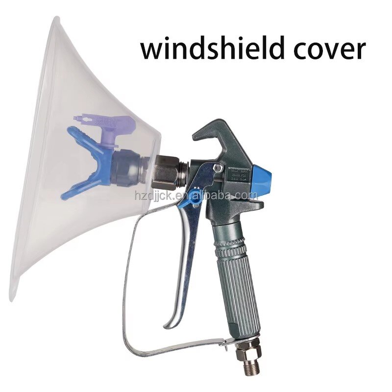 Spray Gun Nozzle Windshield Manufacturer - New High-Pressure Electric Airless Splash Guard Cover for Painting Latex Coating
