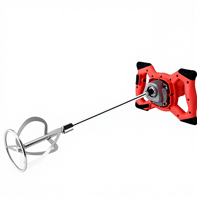 Electric Industrial Paint Mixer Manufacturer - High-power for Paint Putty Powder Concrete Cement Self-massaging Meat Filling