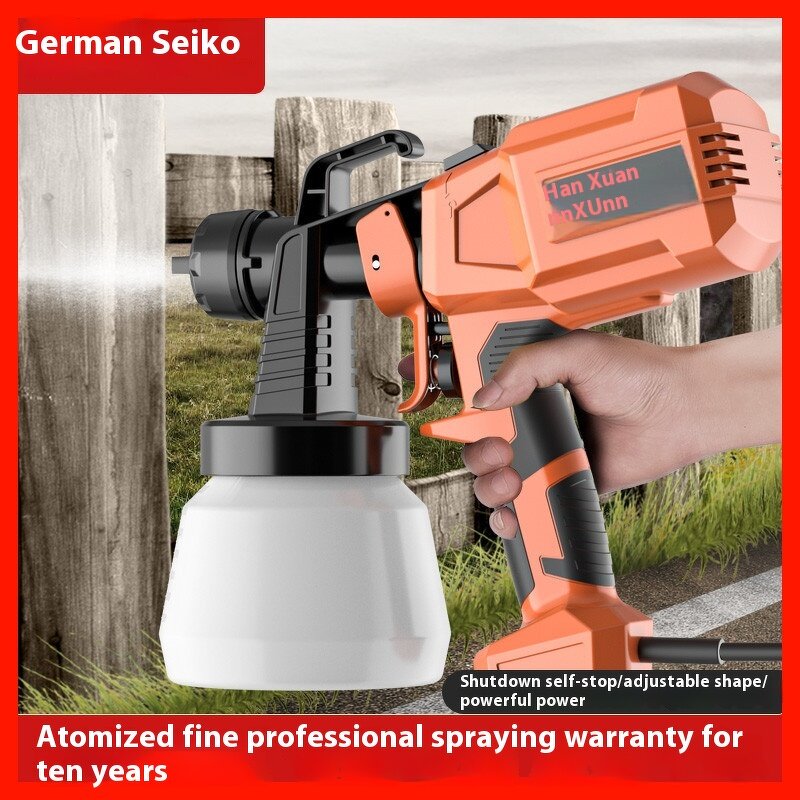 Electric Paint Spray Gun Manufacturer - Small Household DIY Power Machine for Industrial Latex Paint Battery Operated