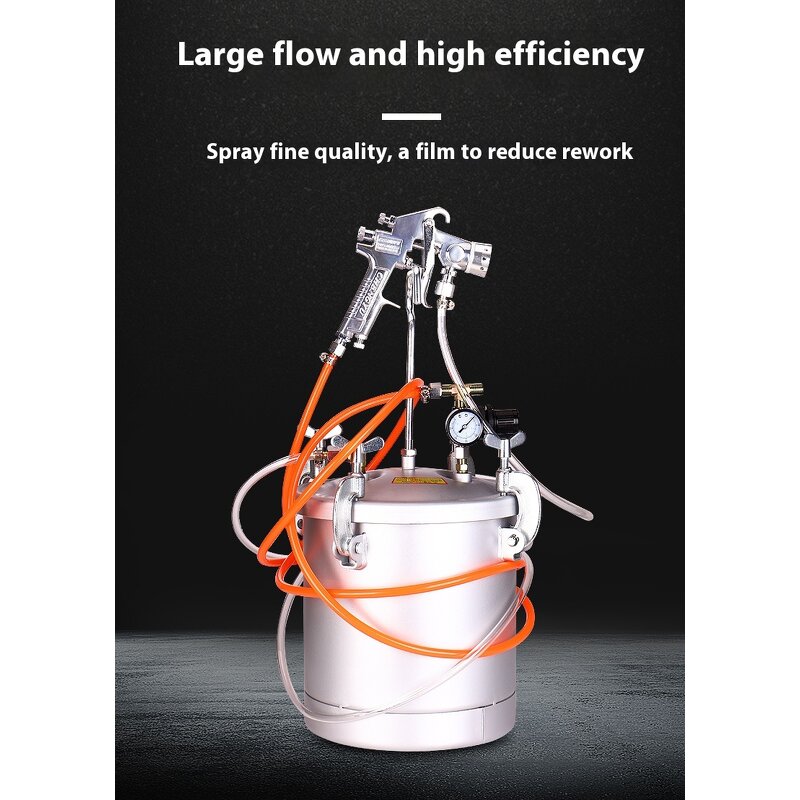 Pneumatic Sand Sprayer Manufacturer - Industrial-Grade Water-in-Water Colorful Paint Alloy Aluminium for Marble Latex Paint