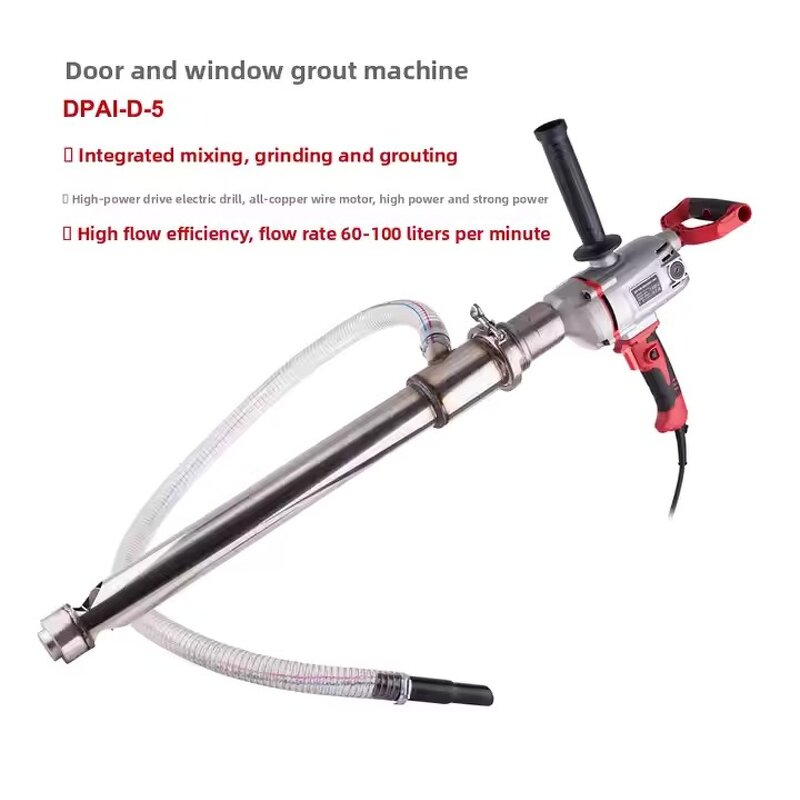 Grinding Grouting Machine Manufacturer - Hot Selling Electric Manual Mortar Pump for Polyurethane Injection Glue Special