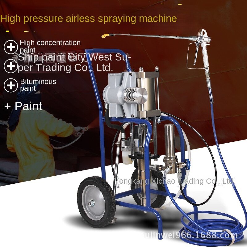 Pneumatic Spray Gun Manufacturer - High-Pressure Large Cylinder Steel Structure Anti-Theft Door Anti-Ship Paint for Air