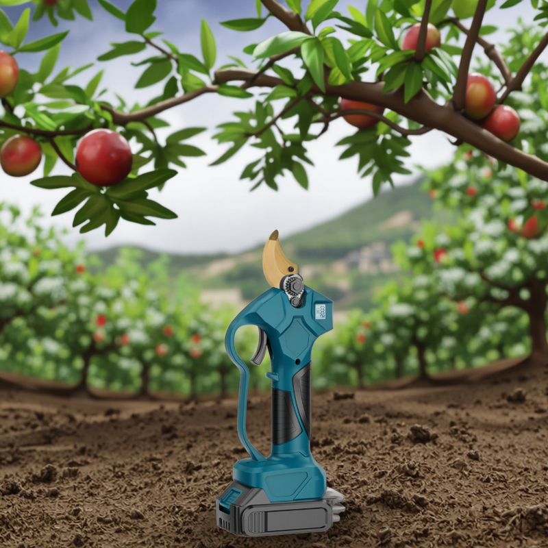 Electric Pruning Shears Manufacturer - Rechargeable Lithium 21V Powerful for Garden Fruit Tree Secateurs