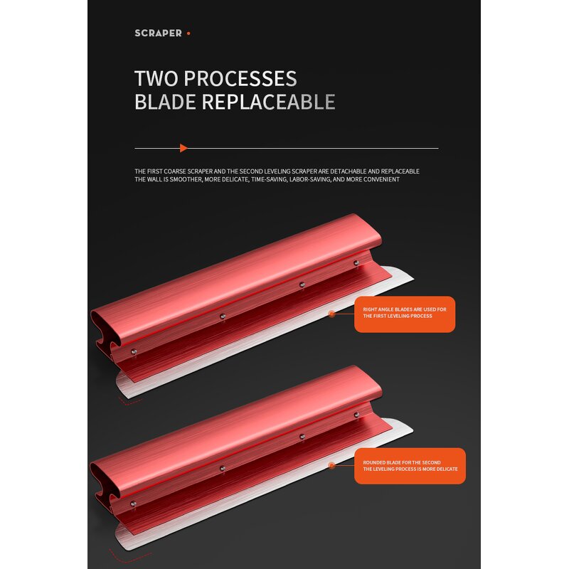 Wall Putty Scraper Tool Manufacturer - Fashion DIY Stainless Steel Spatula and Knife for Plaster Cement Construction