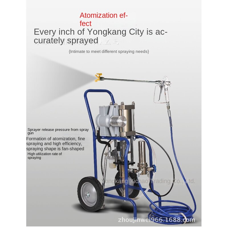 Pneumatic Spray Gun Manufacturer - High-Pressure Large Cylinder Steel Structure Anti-Theft Door Anti-Ship Paint for Air