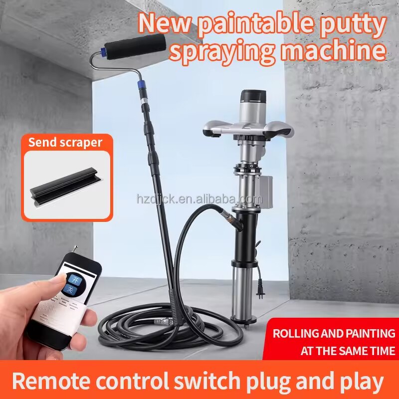 Electric High-Pressure Sprayer Manufacturer - New Type Multi-Purpose for Waterproof Coating Cement Slurry Real Stone Paint