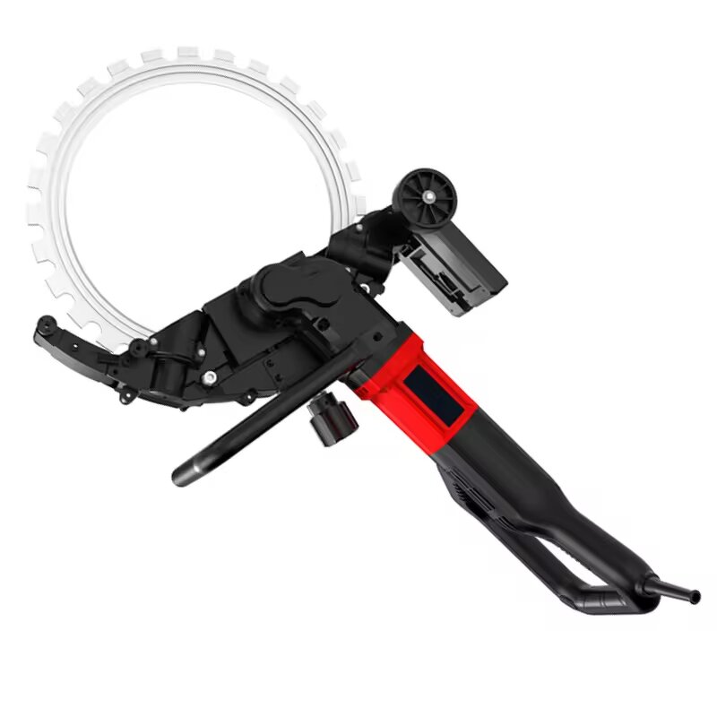 Electric Brushless Ring Saw Manufacturer - 6500W High Efficiency Dust-Free Handheld Circular for Wall Door Window Cutting 300mm