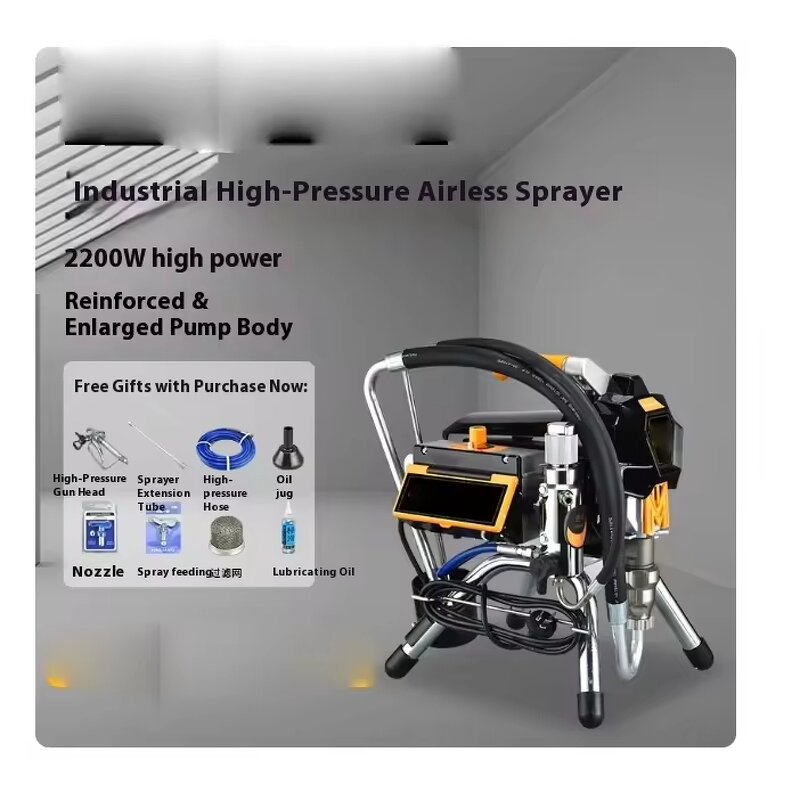 Airless Spray Machine Manufacturer - Hot Sale Electric High-Pressure Household Multifunctional for Latex Paint DIY