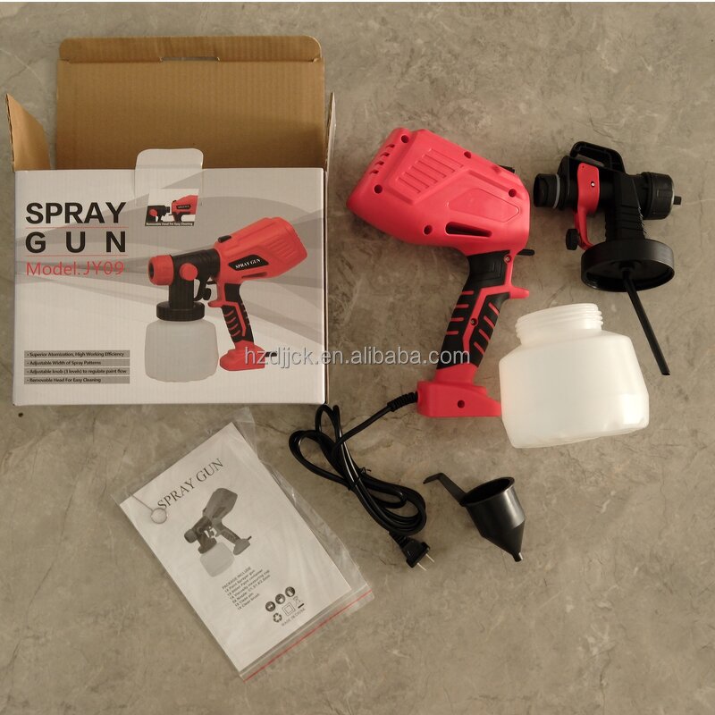 Electric Spray Gun Manufacturer - 220V for Household Paint Latex Convenient DIY with Nozzle for Industrial