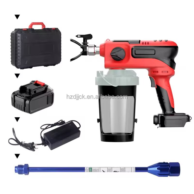 Airless Spraying Machine Manufacturer - New Handheld Customizable 21V Electric Lithium Battery High-voltage Brushless