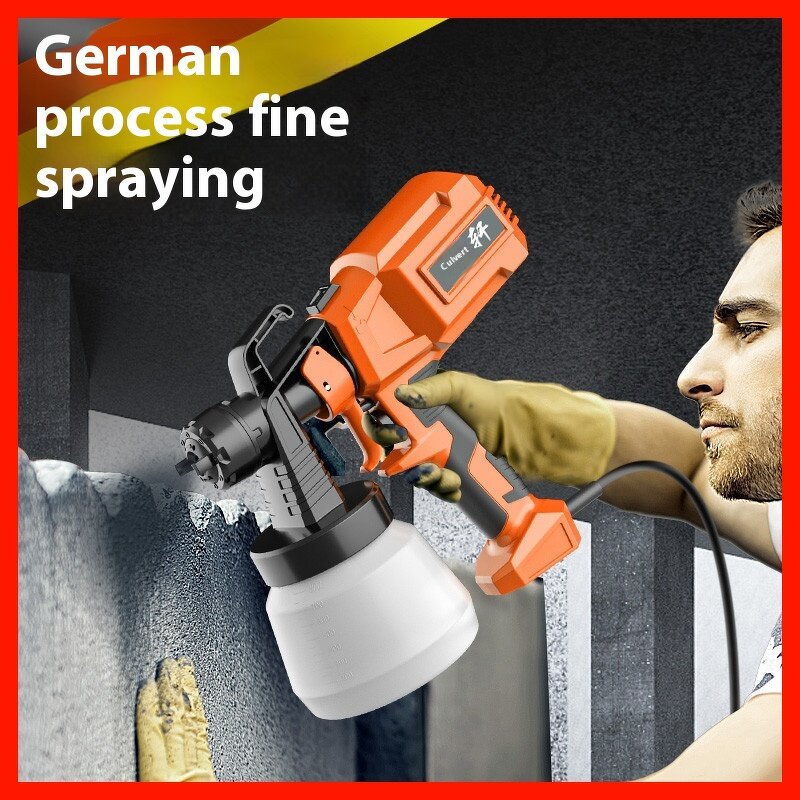 Electric Paint Spray Gun Manufacturer - Small Household DIY Power Machine for Industrial Latex Paint Battery Operated