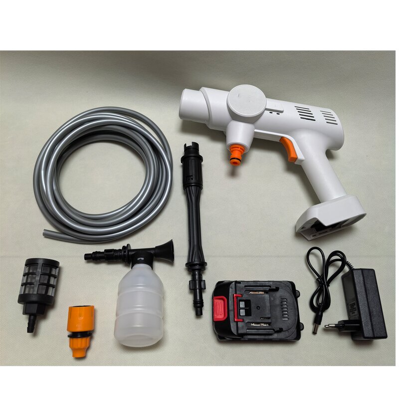 Car Washing Machine Manufacturer - Brushless Wireless High-Pressure Water Gun Household Grade Lithium Battery Booster