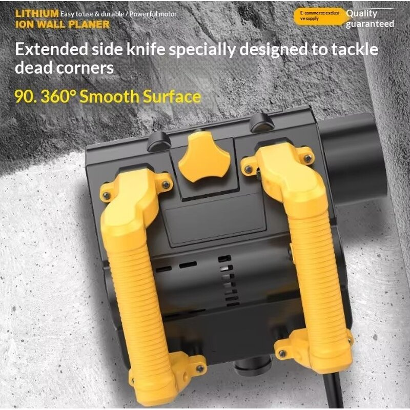 Wall Planer Manufacturer - Automatic Grinding Machine Lithium Battery Dust Putty Scraper Powder Spray Plastering High-power