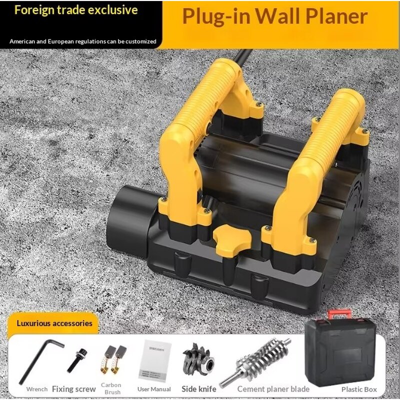 Wall Planer Manufacturer - Automatic Grinding Machine Lithium Battery Dust Putty Scraper Powder Spray Plastering High-power