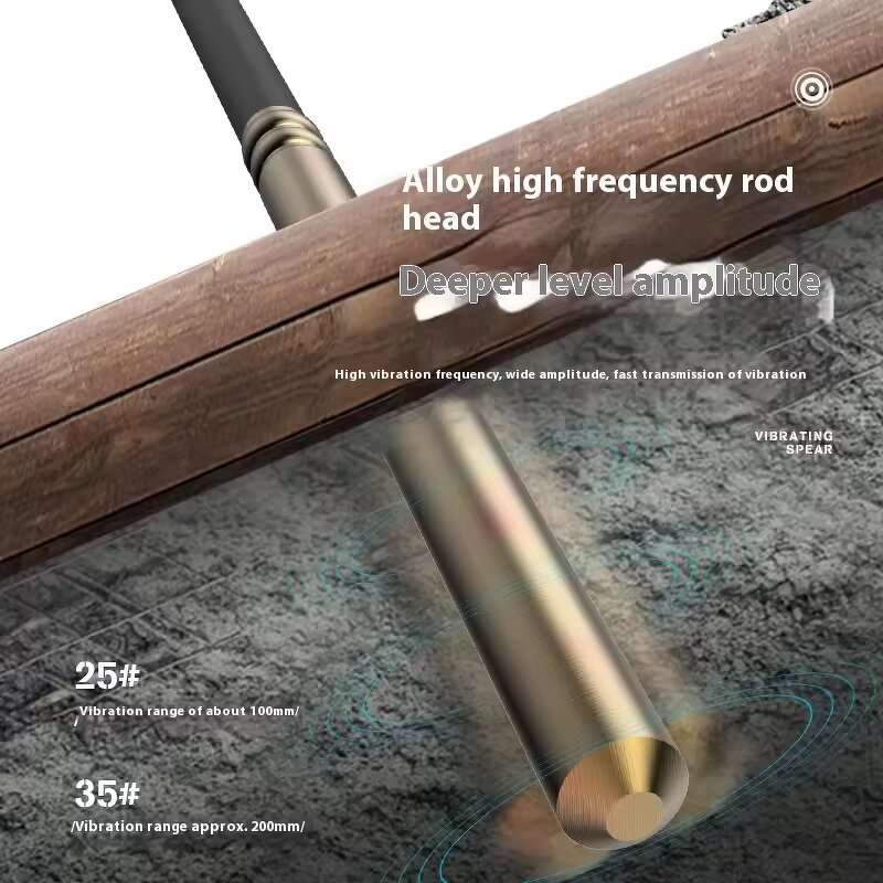 Concrete Vibrator Machine Manufacturer - Portable Small Rechargeable Industrial Electric Inserted for Mortar Cement Lithium Brushless