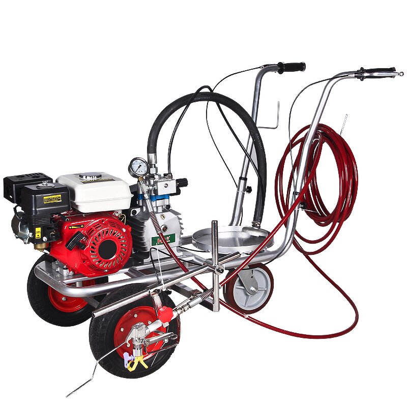 Airless Road Marking Machine Manufacturer - High-Pressure Professional Garage Cold Spray Gasoline Latex Paint Powerful