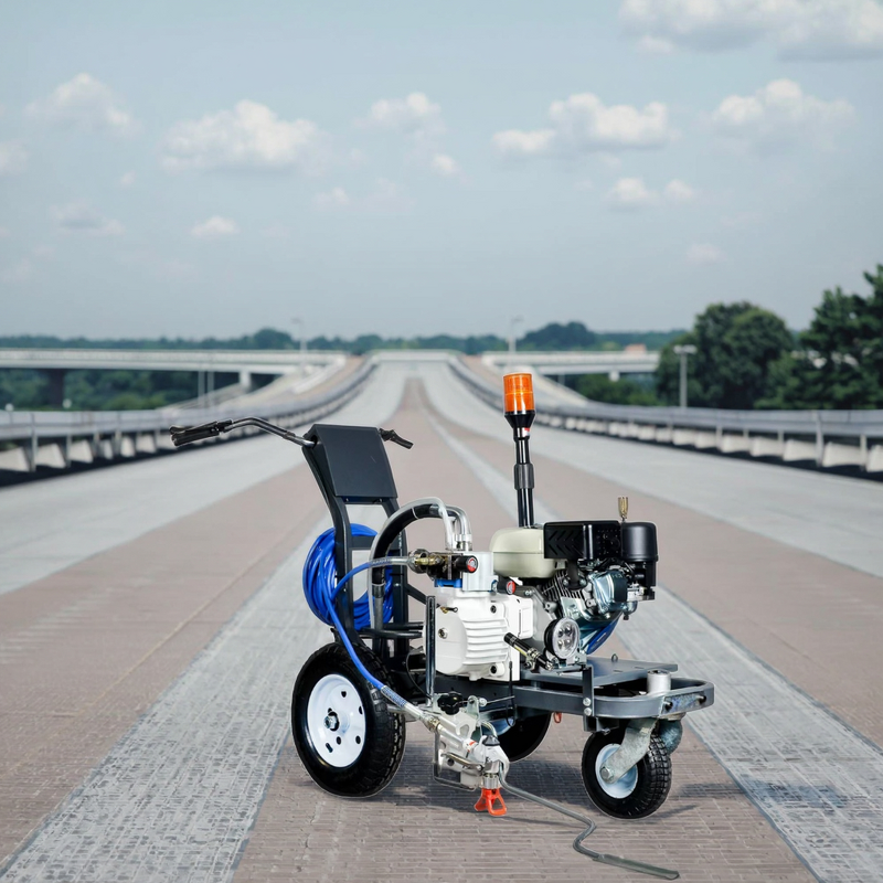 Airless Road Marking Machine Manufacturer - Newest Selling Multi-functional Cold Spray Gasoline Latex Paint Powerful