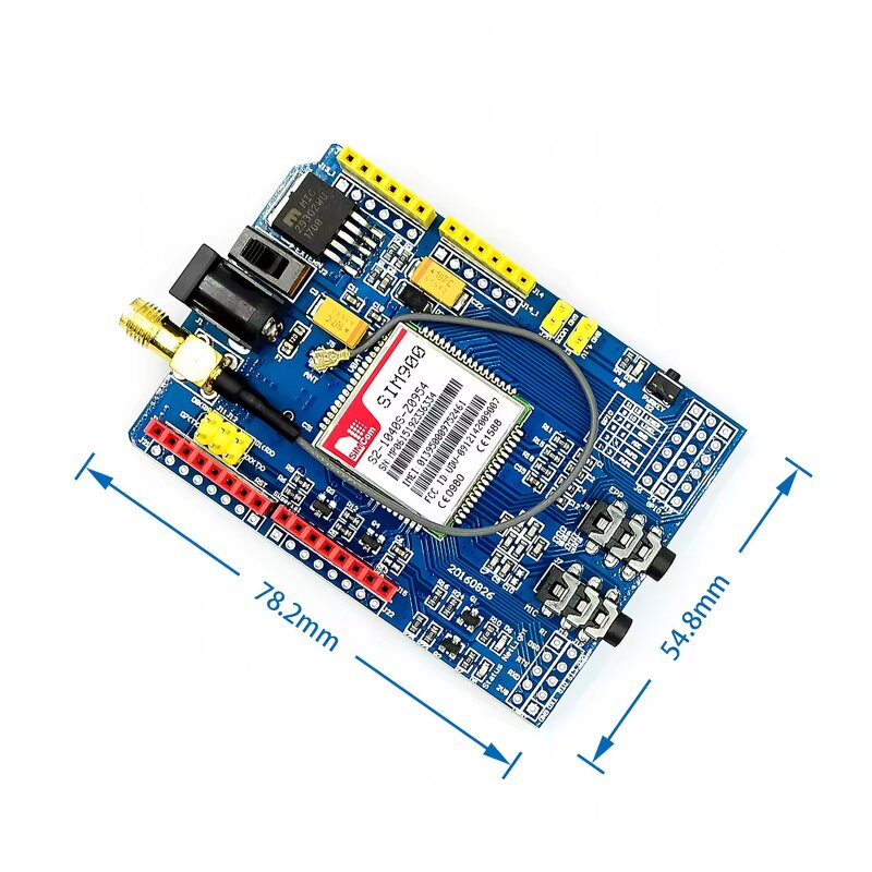 GSM GPRS Development Board Manufacturer - SIM900A 4-Frequency Super TC35i for STM32 Raspberry Pi Linux I2C SIM900 Module