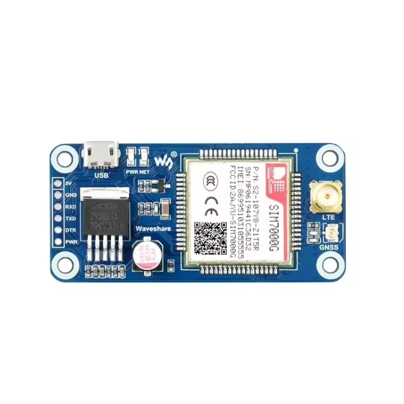 LTE IoT Module Manufacturer - SIM7000G CAT-M1/NB-IoT/GPRS Industrial Global Band Low Power with GNSS Development Board & Kit