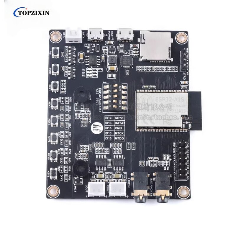 Audio Development Board Manufacturer - Espressif ESP32 I2S DAC Microphone Dual-core Wi-Fi Bluetooth Voice Assistant for Smart Mounting